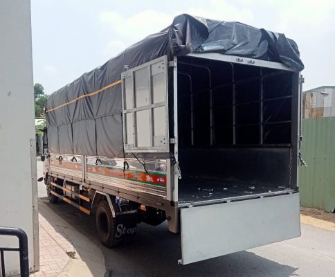 xe tải thùng dài 6,2m tổng đài đặt xe 18008023